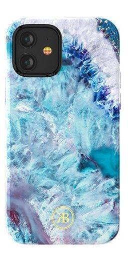 iPhone 12 Pro Max Kingxbar Jade Splash Case - Blue - Tashqila iPhone 12 Pro Max Kingxbar Jade Splash Case - Blue - Tashqila